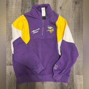 Abercrombie and Fitch Vikings 1/2 zip